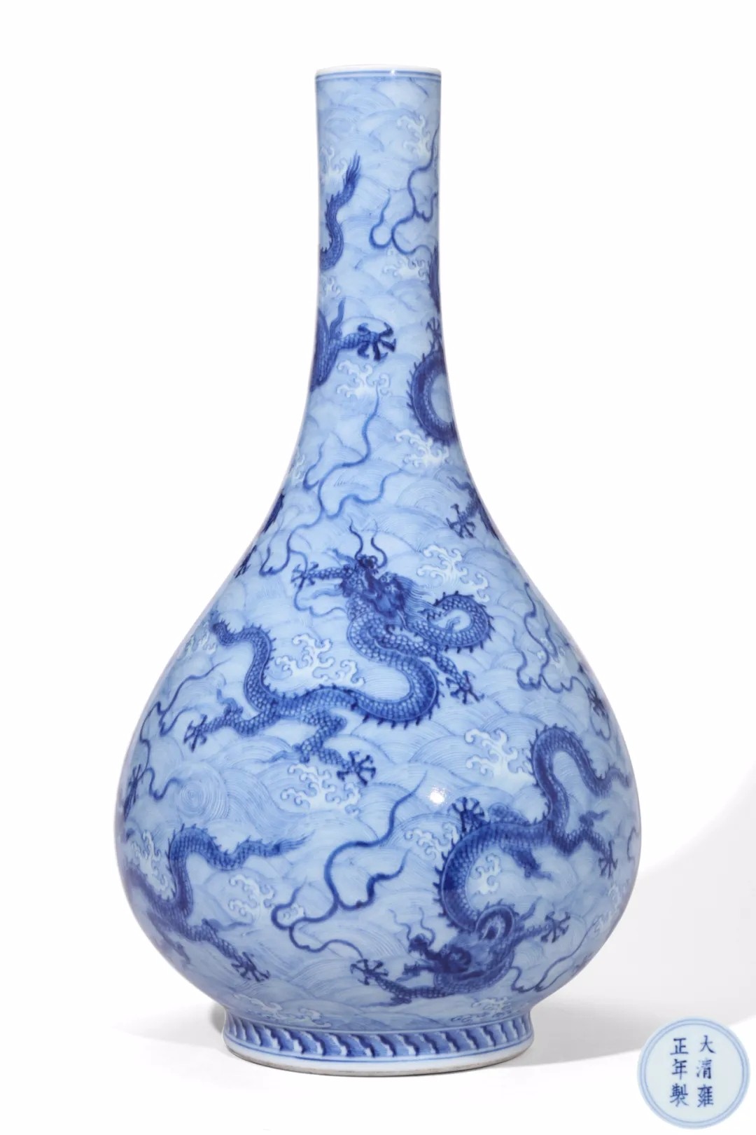 雍正年製 花鳥図花瓶 収蔵品 コレクション